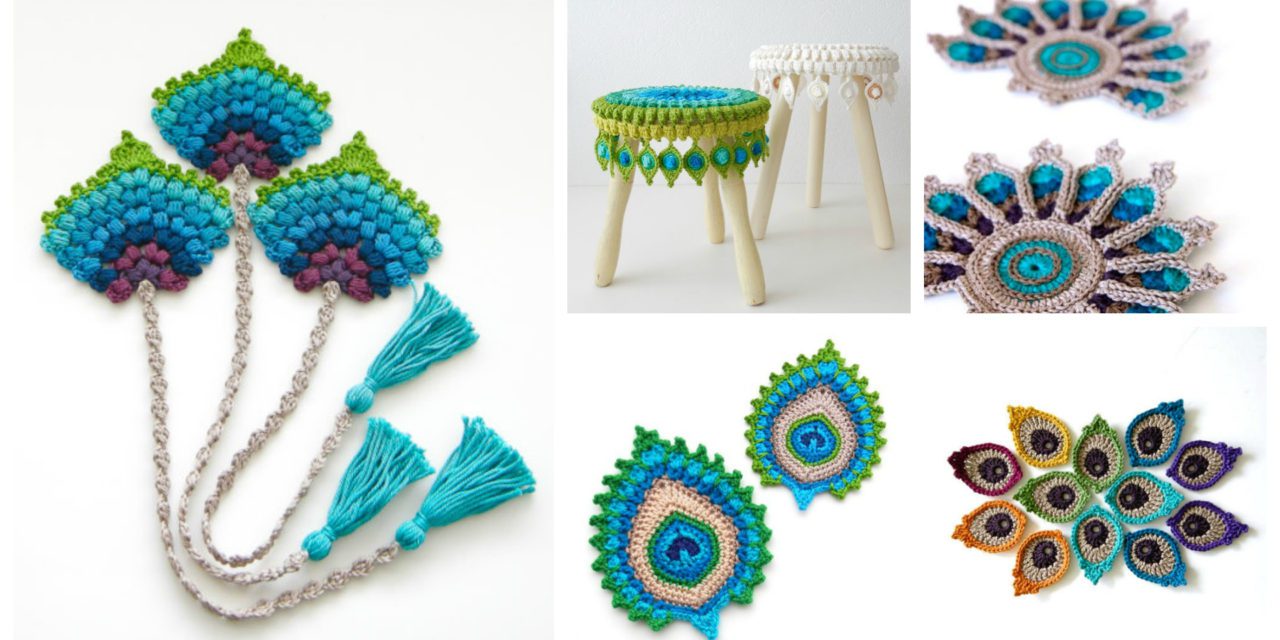 Pretty Peacock Patterns … 5 Perfectly Portable Projects For Crocheters