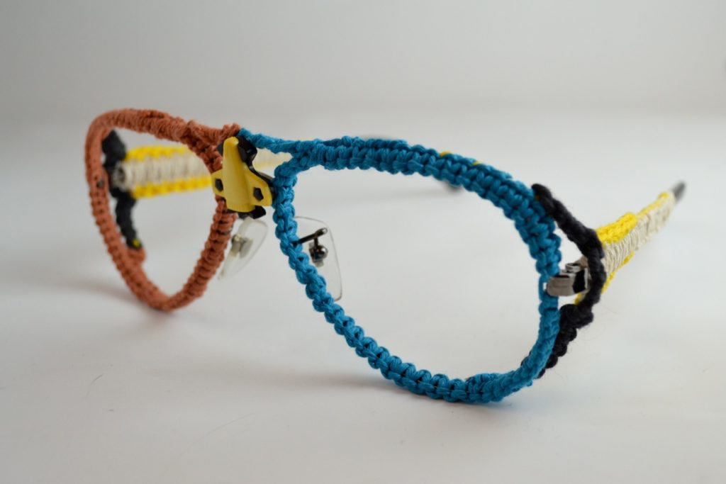 Take Your Golden Hipster Frames To The Next Level ... Crochet 'Em