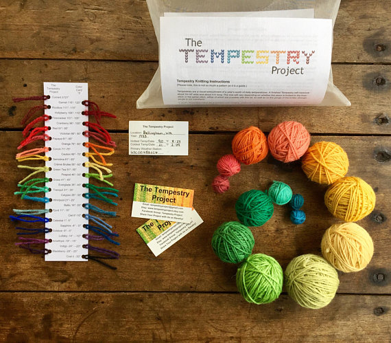 The Tempestry Project Visualizes Climate Change Through Knitting