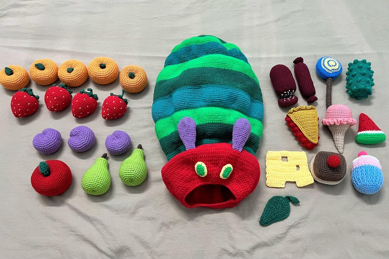 The Best Knit & Crochet Projects Inspired By Children's Author & Illustrator, Eric Carle - 25+ Patterns!
