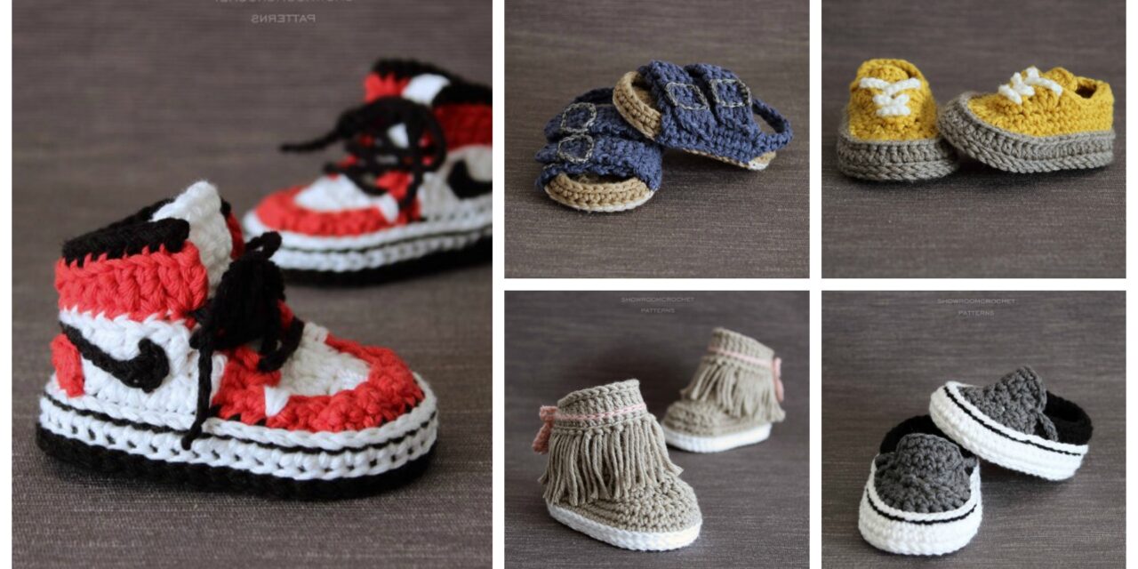 Designer Spotlight: Crochet Vans, Dakotas, Noas and Birkenstock-Inspired Patterns By ShowroomCrochet