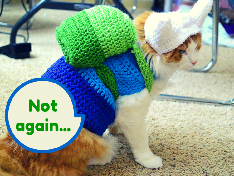 Check Out These Crochet Superhero Cosplays For Cats! Patterns & Tutorials Too!