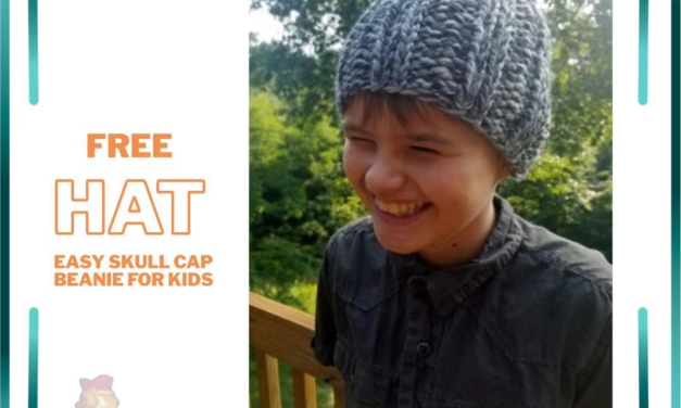 Knit This Easy Skull Cap Beanie For Kids In An Hour Or Less!
