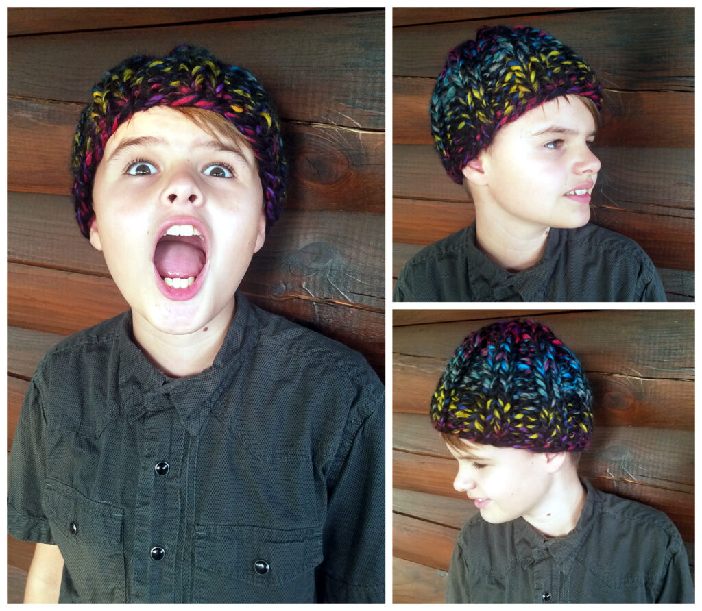 Knit This Easy Skull Cap Beanie For Kids In An Hour Or Less