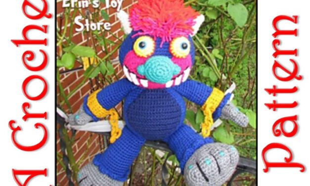 Crochet a ‘My Pet Monster’ Amigurumi