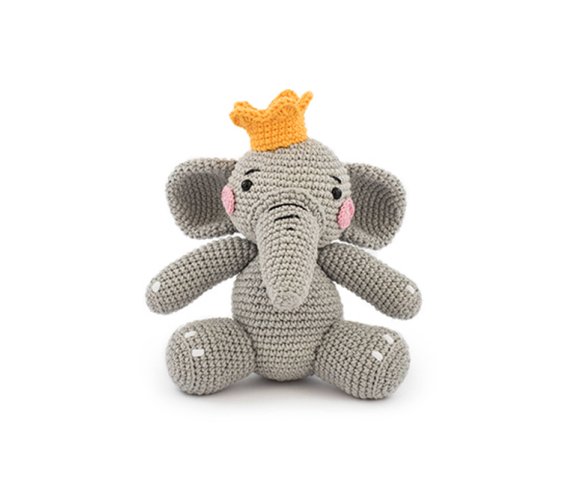 Get the elephant pattern from Kim Friis