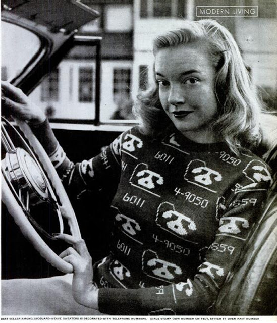 Remember When We Stitched Our Phone Numbers Onto Our Sweaters? Oh, Yes ... That Happened.