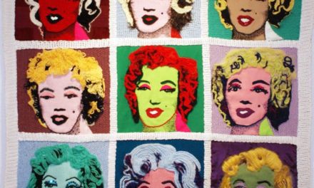 Andy Warhol’s ‘Marilyn’ Knit and Stitched By The Materialistics