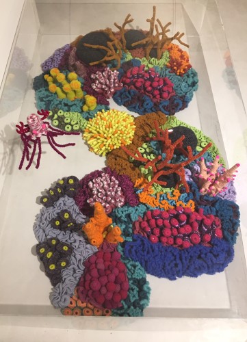 The Colorful Coral Islands of Crochet Artist Mulyana