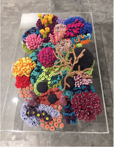 The Colorful Coral Islands of Crochet Artist Mulyana
