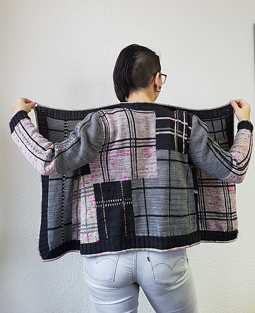 You've Never Seen a Knit Tartan Sweater as Unique As This ... So Impressive Looking!