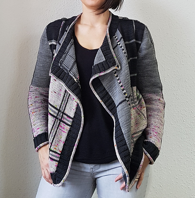 You've Never Seen a Knit Tartan Sweater as Unique As This ... So Impressive Looking!