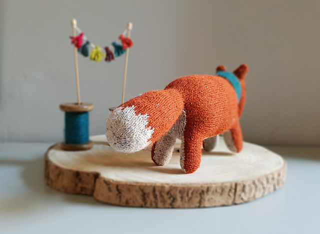 Handsome Frank the Fox Needs You To Knit Him Up Real Quick!