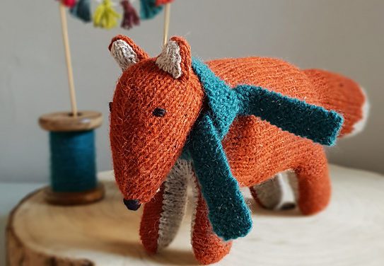 Handsome Frank the Fox Needs You To Knit Him Up Real Quick!