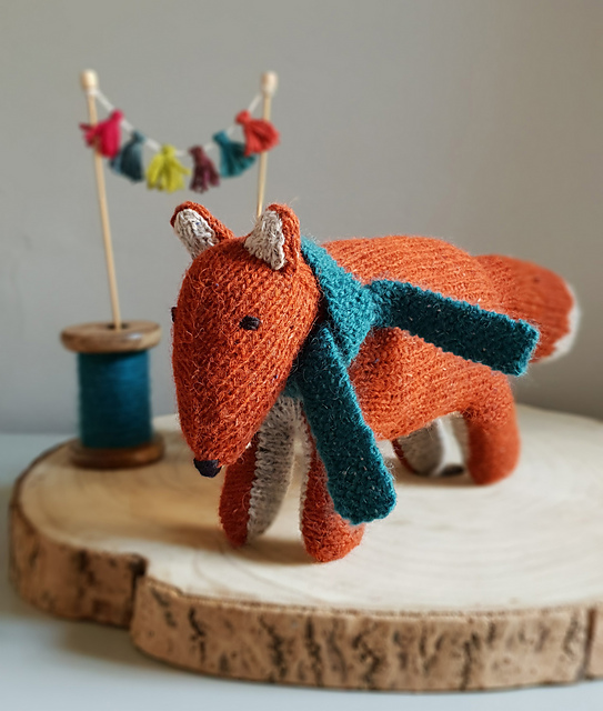 Handsome Frank the Fox Needs You To Knit Him Up Real Quick!