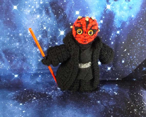 Get the Star Wars amigurumi from PamCraftUK