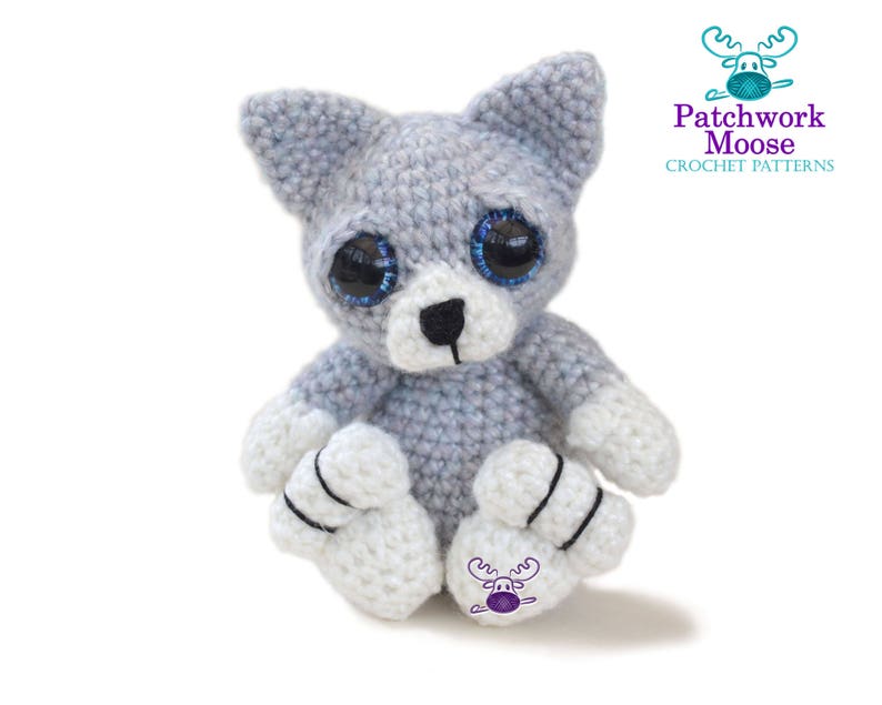 Get the crochet amigurumi pattern from Patchwork Moose