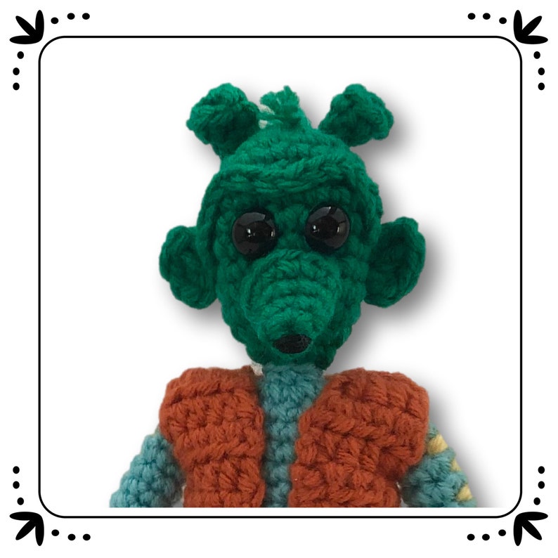 Pattern To Crochet the Cantina Band From Star Wars!