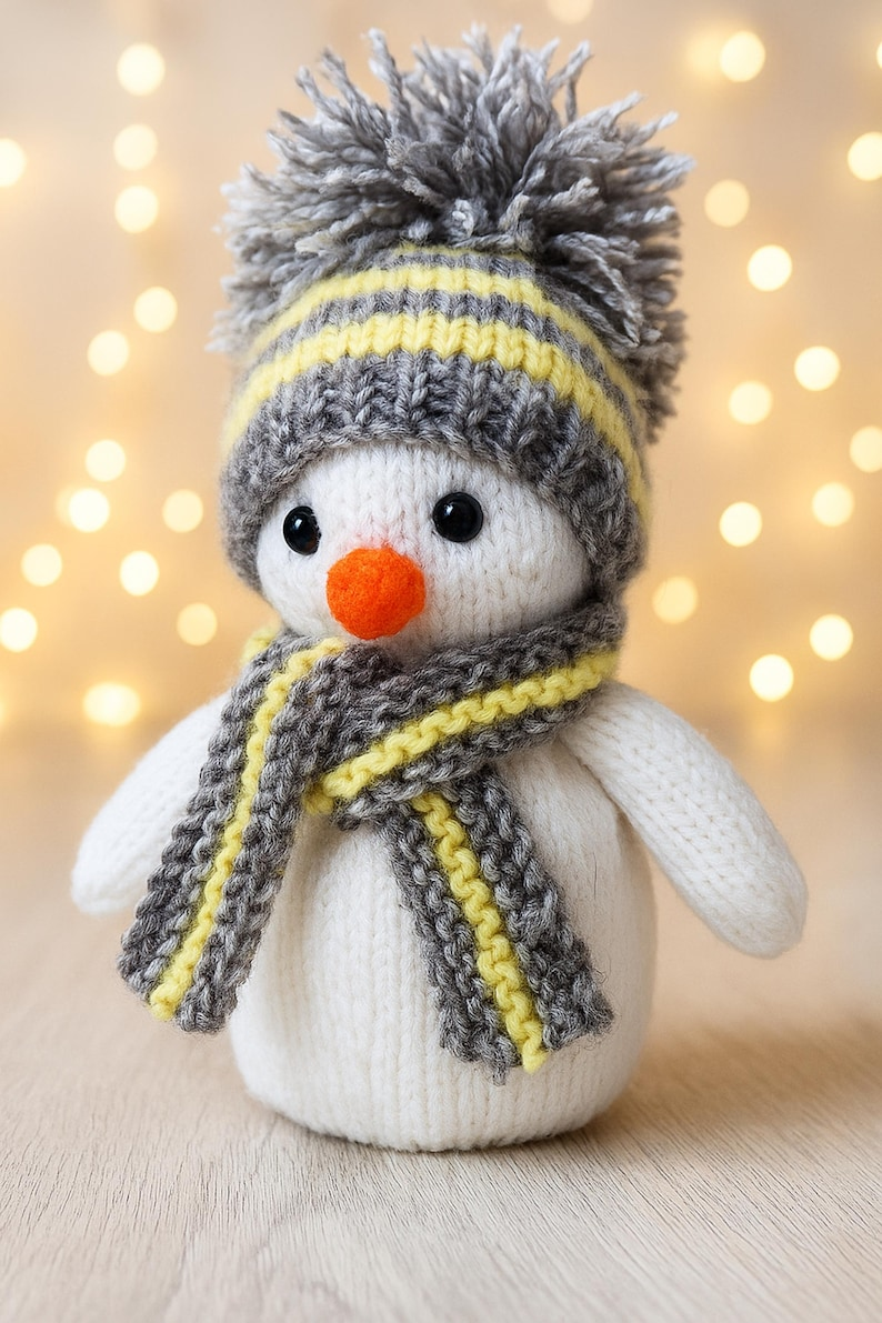 Make Your Own Snow Squad: 6 Adorable Holiday Knit & Crochet Patterns
