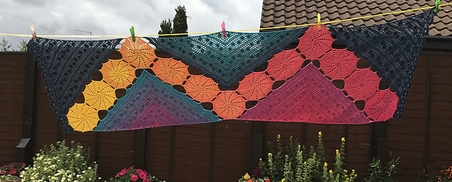 Crochet an Emerald Shawl Designed by Bernadette Ambergen, and Make It Just For You!