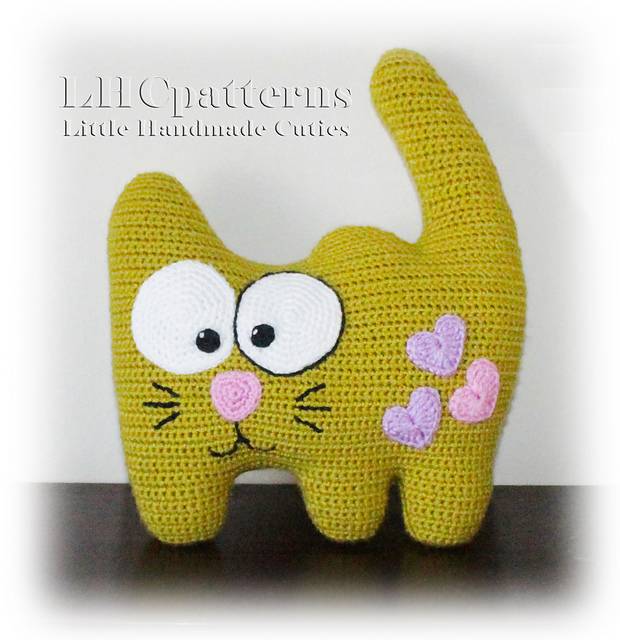 Crochet Patterns For Cute Kitty-Cats … So Funny, Adorable and 100% Giftable
