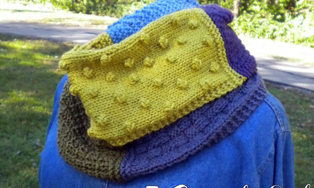 Knit a 5 Boroughs Cowl … Practice Your Stitches – Basketweave, Moss, Bobbles, and More!