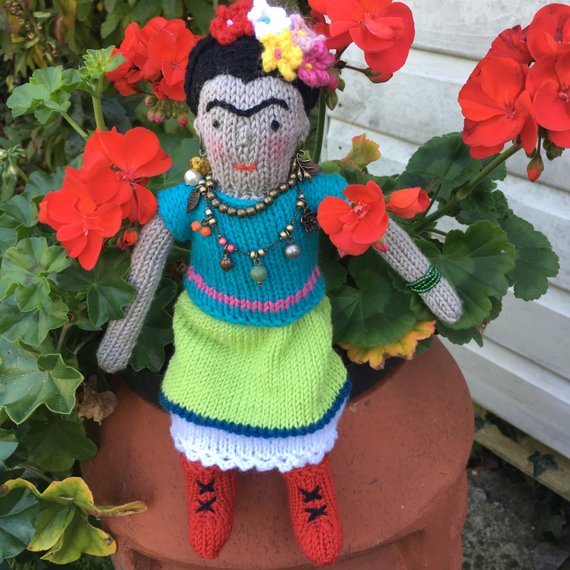 Get the pattern, inspired by Frida Kahlo