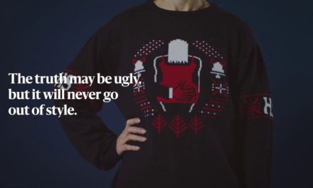Finnish Newspaper Knits Ugly Christmas Sweaters Depicting 2018’s Ugliest News #uglytruthsweaters