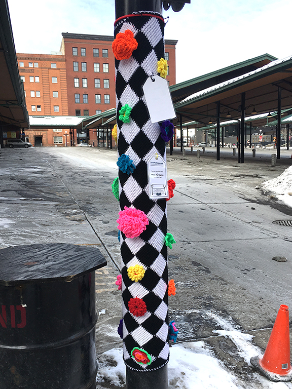 The Saint Paul Cozy Project ... The Yarn Bombing of a City