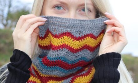 Crochet a Thunder Bolt Cowl … Free Pattern Alert!