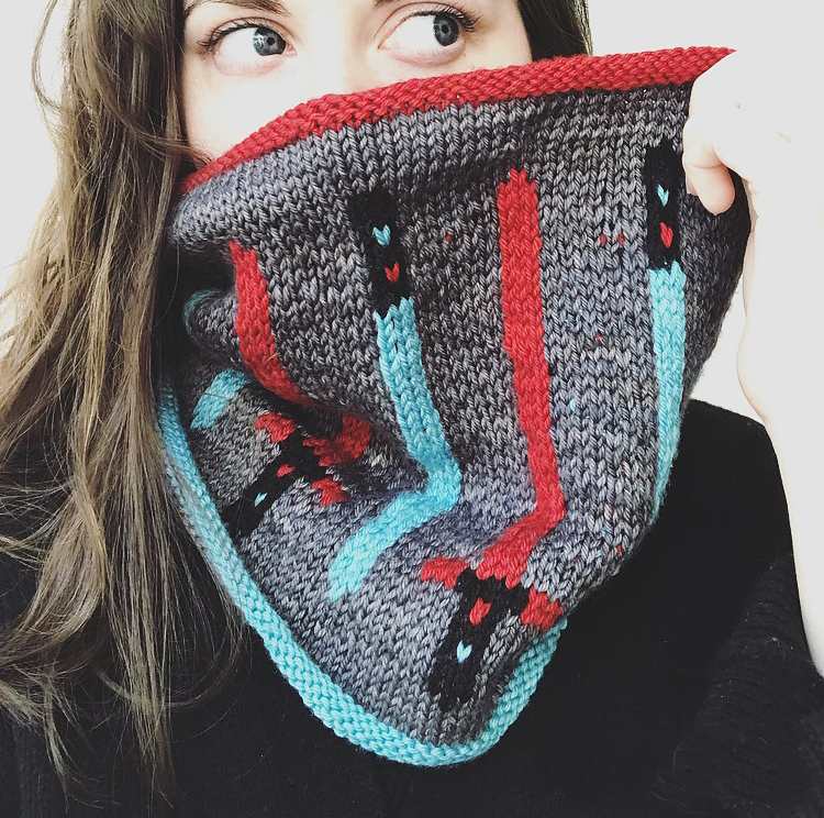 Knit a Light Saber Cowl, The Cowl That Will Be With You Always ... Star Wars FTW!