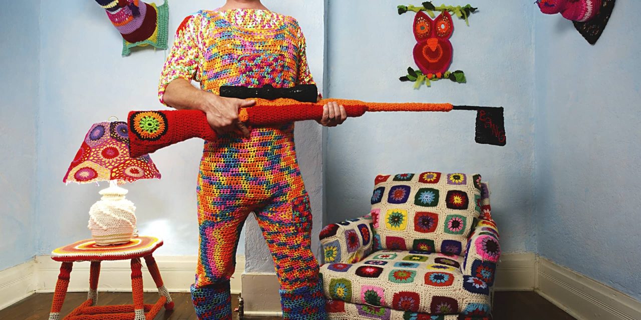 Check Out ‘Yarnography’ – Photos By Jeremy Mason McGraw, Colorful Crochet Art of Gina Gallina