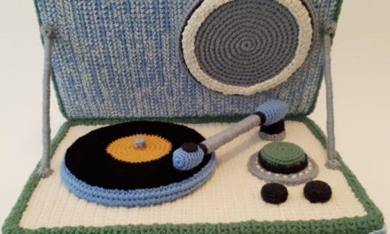 Trevor Smith Crochet Wows Again With This Amazing Record Player!