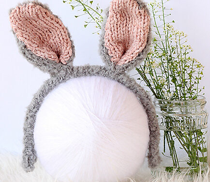 Free Knit Bunny Ears Pattern … So Adorable!