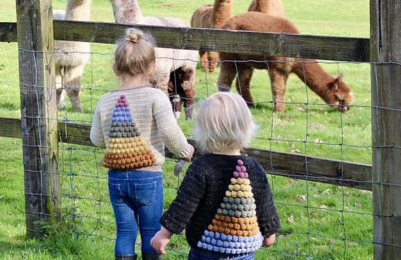 Crochet The Prism Cardigan, An Amazing and Colorful Sweater for Little Kids … No Fair, I Want One!