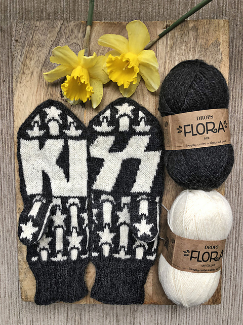 Knit a Pair of KISS Mittens, Designed By Lotta Lundin