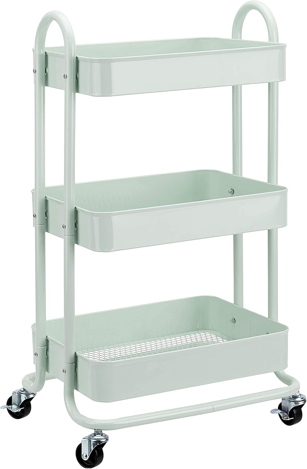 3 Tier Metal Utility Cart Organizer