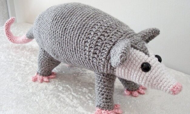 Perky Possum Patterns … These Crochet Amigurumi Are Unusual and Cute!