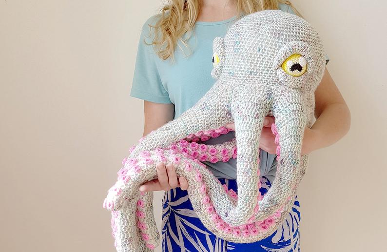 Crochet an Apollo the Octopus … So Incredible, You Have To See To Believe!