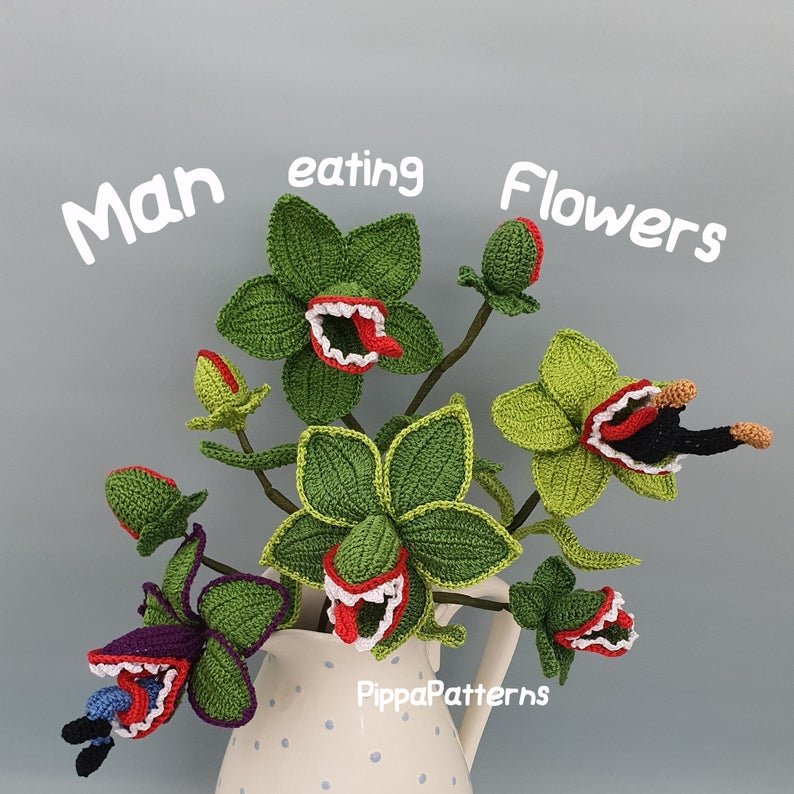 Venus Flytrap Patterns #crochet