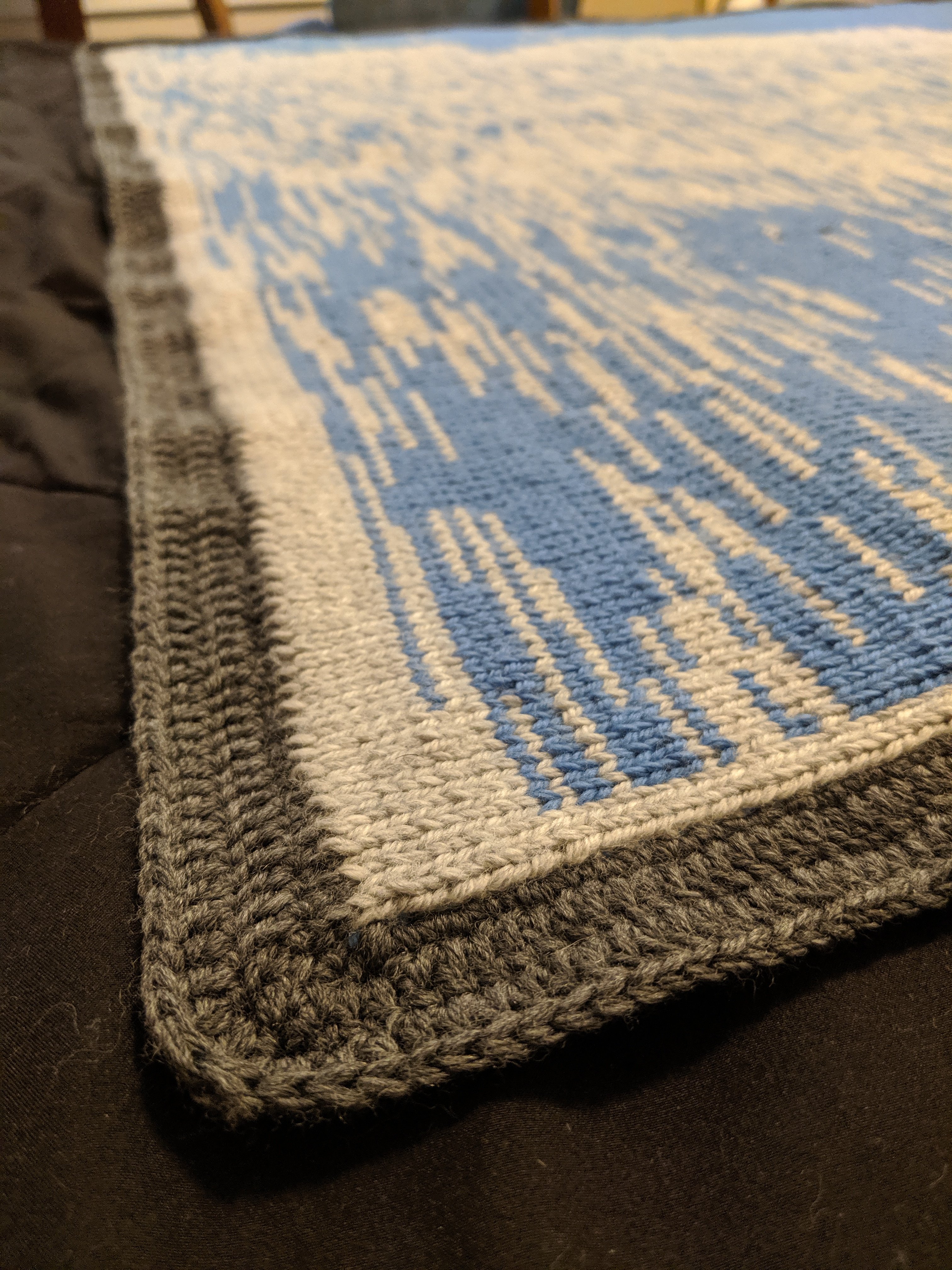 The Best Baby Blanket ... Each Stitch Represents Six Minutes Spent Awake Or Asleep