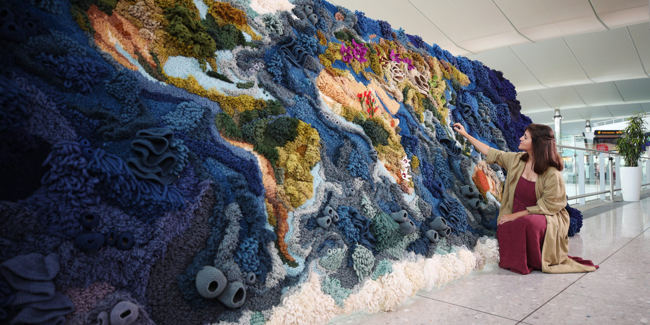 See The Botanical Tapestry In Heathrow Terminal 2 For The Next Six Weeks