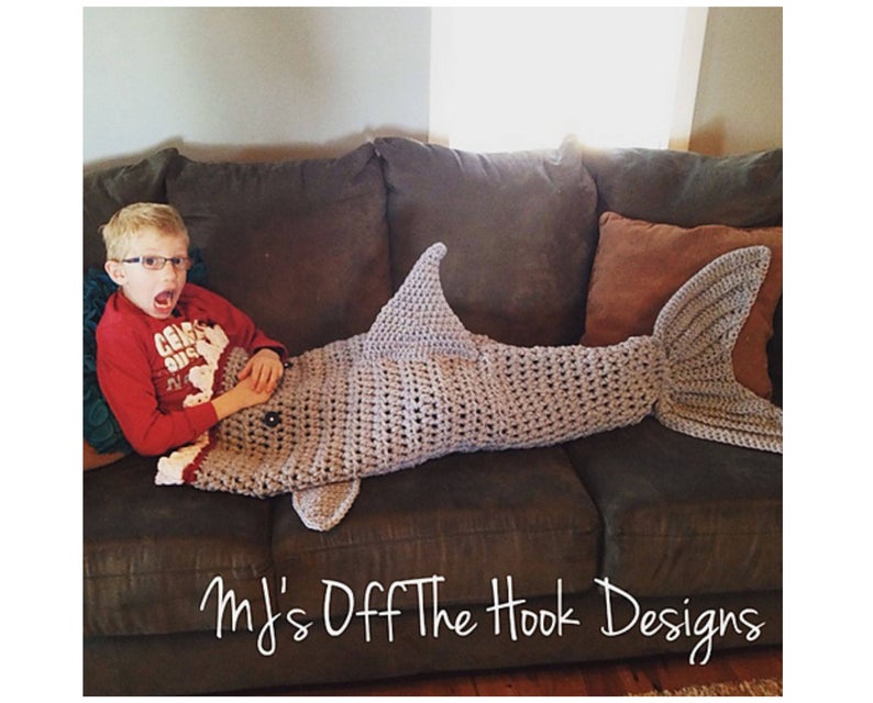 Get the pattern for Shark Week! #sharkweek #knitting #crochet