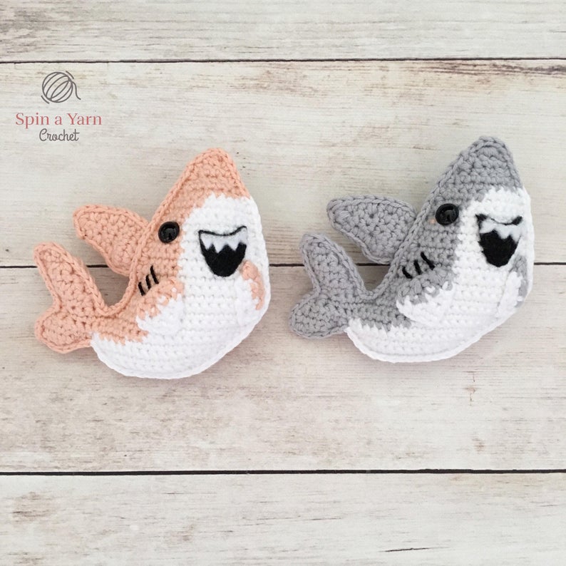 Get the pattern for Shark Week! #sharkweek #knitting #crochet
