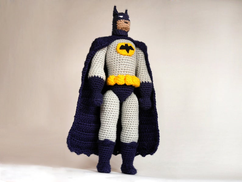 Get the Batman amigurumi pattern