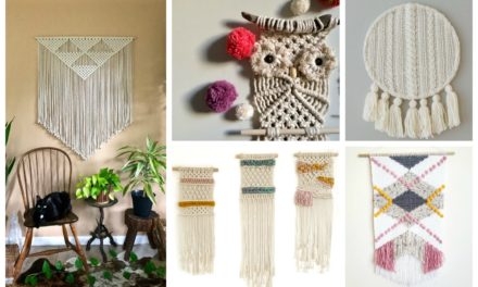 Designer Spotlight: You’ll Want To Make One Of These Fun & Funky Knit & Crochet Wall Hangings