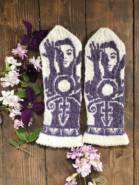 Knit a Pair of Prince-Inspired Mittens, Designed By Lotta Lundin