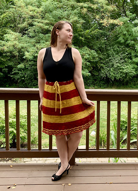 Knit a Magical Harry Potter-Inspired Skirt, It’s Fun and It’s Got Great Drape!