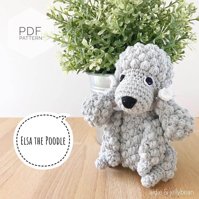 Crochet a poodle! #crochet #amigurumi #poodle
