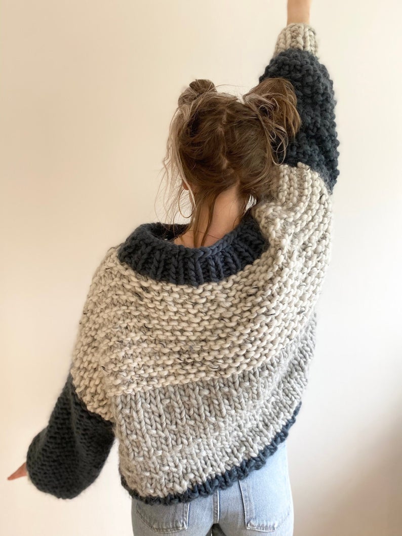 Chunky-Knit Sweater Patterns, Good For Beginner Knitters Too ... Finally Sweater Weather!